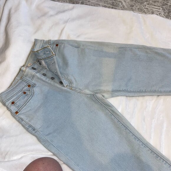 Levi's Jeans Wedgie Straight Fit Size 25 - Picture 2 of 12